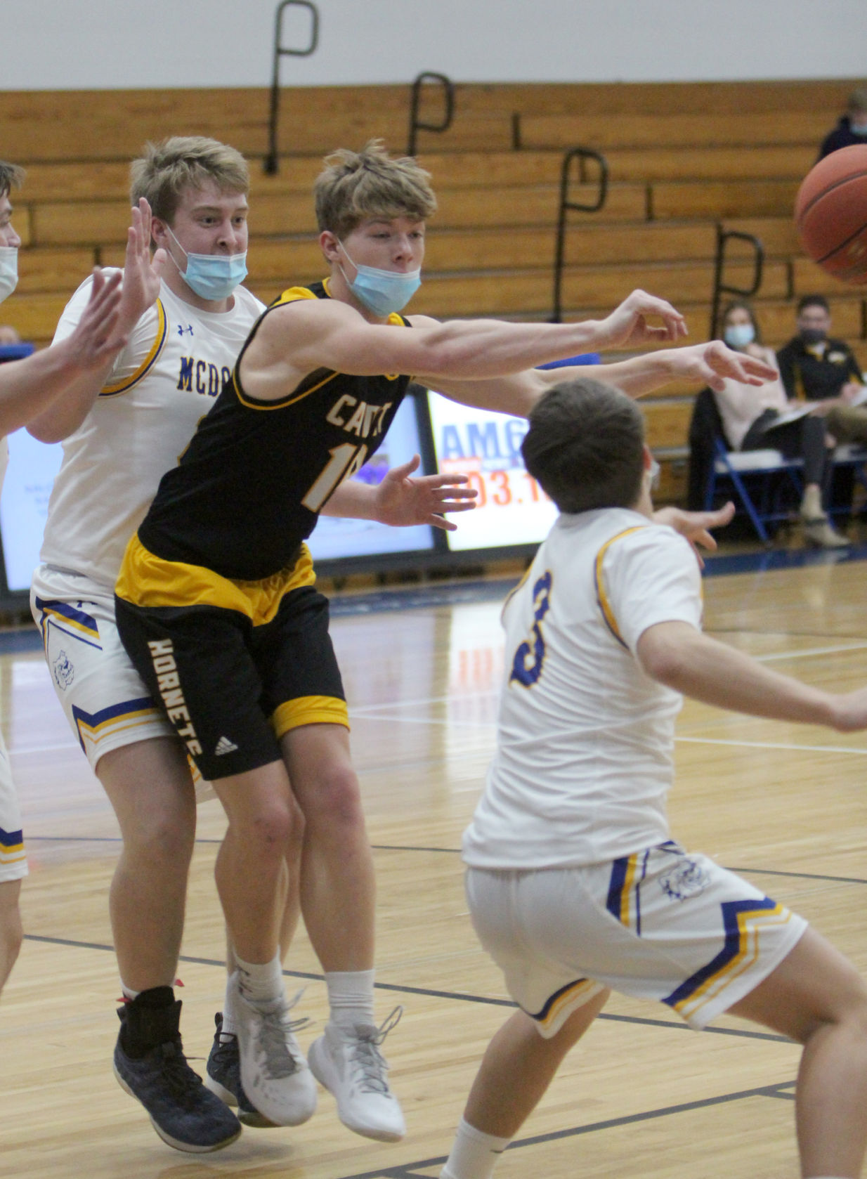 Cadott at McDonell boys basketball 1-18-21